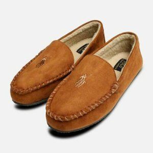 polo moccasin slippers